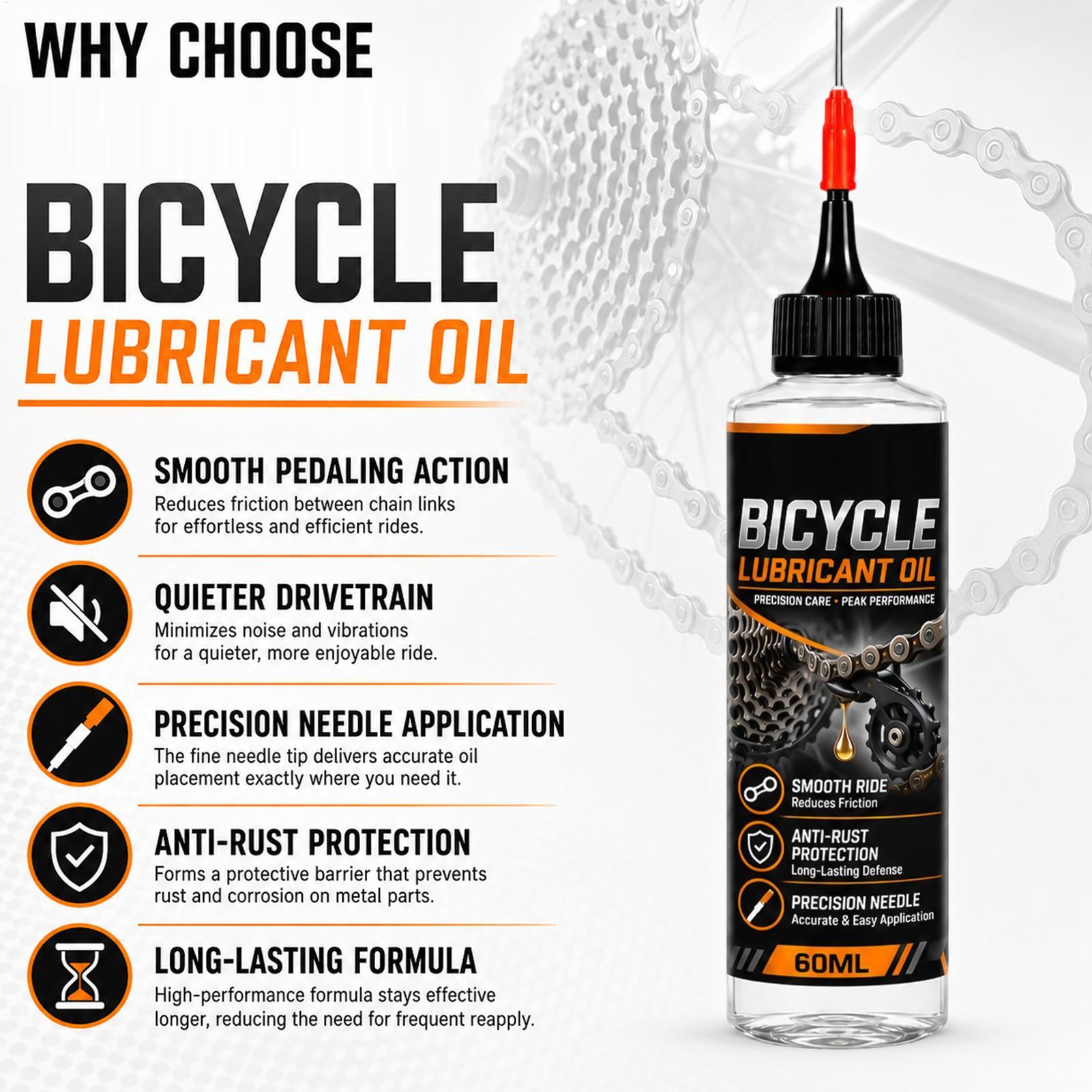 Motorcycle Gear Oil For Chain - زيت تشحيم لسلسلة الدراجات 60 مل،