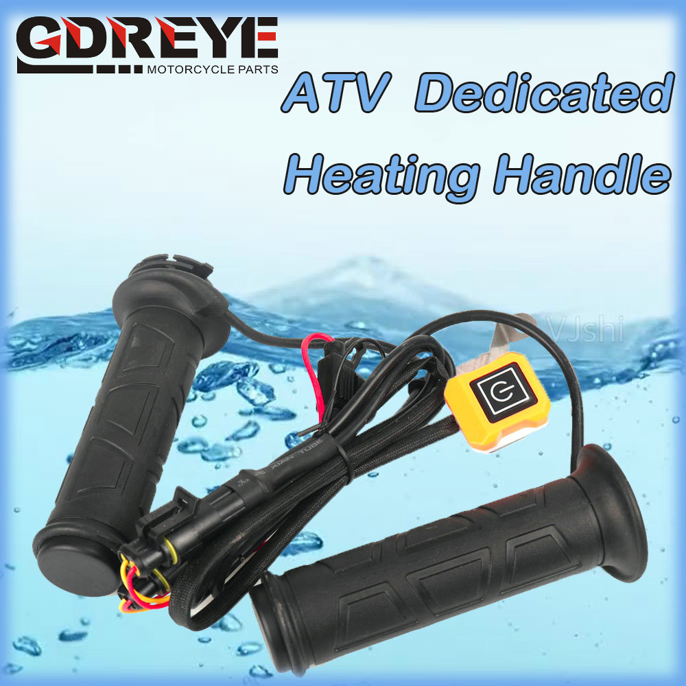 Handlebar Grip Heated - 1 زوج دراجة نارية ساخنة اليد