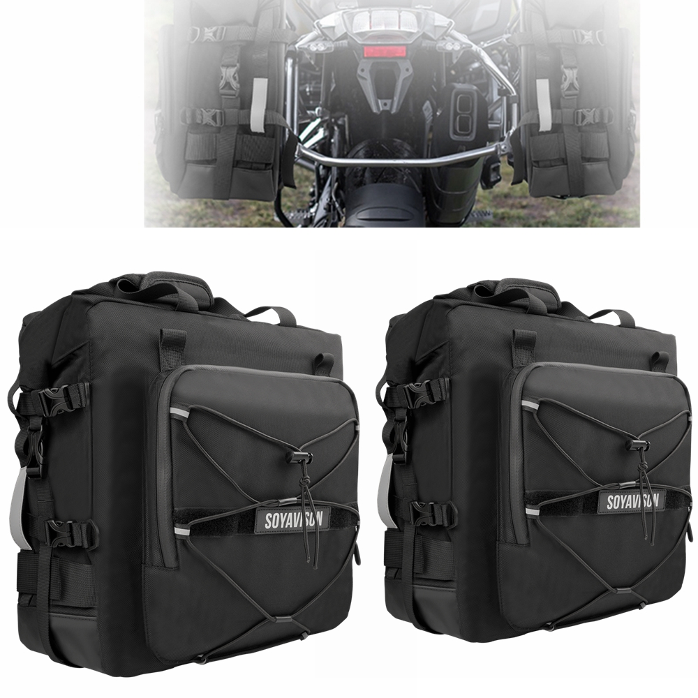 دراجة نارية الجانب حقيبة مقاوم - مراجعة Motorcycle Gear Backpack وسعره