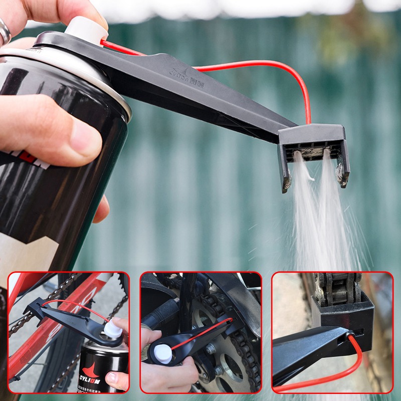 أداة توزيع الزيت لتنظيف وصيانة - مراجعة Motorcycle Gear Oil For Chain وسعره