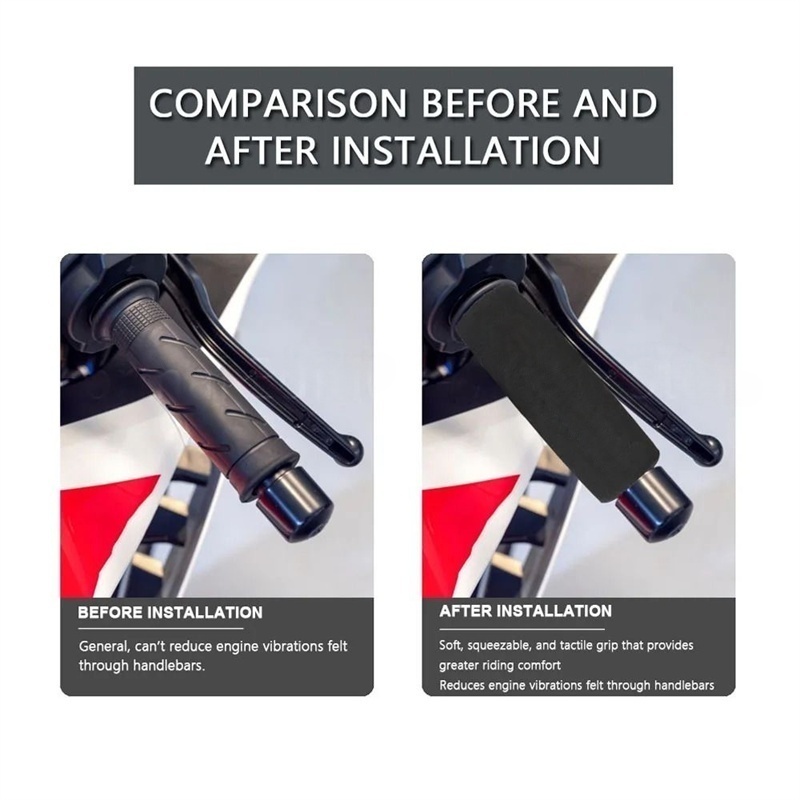 غطاء مقبض دراجة نارية قابل للا - مراجعة Handlebar Grip Heated وسعره