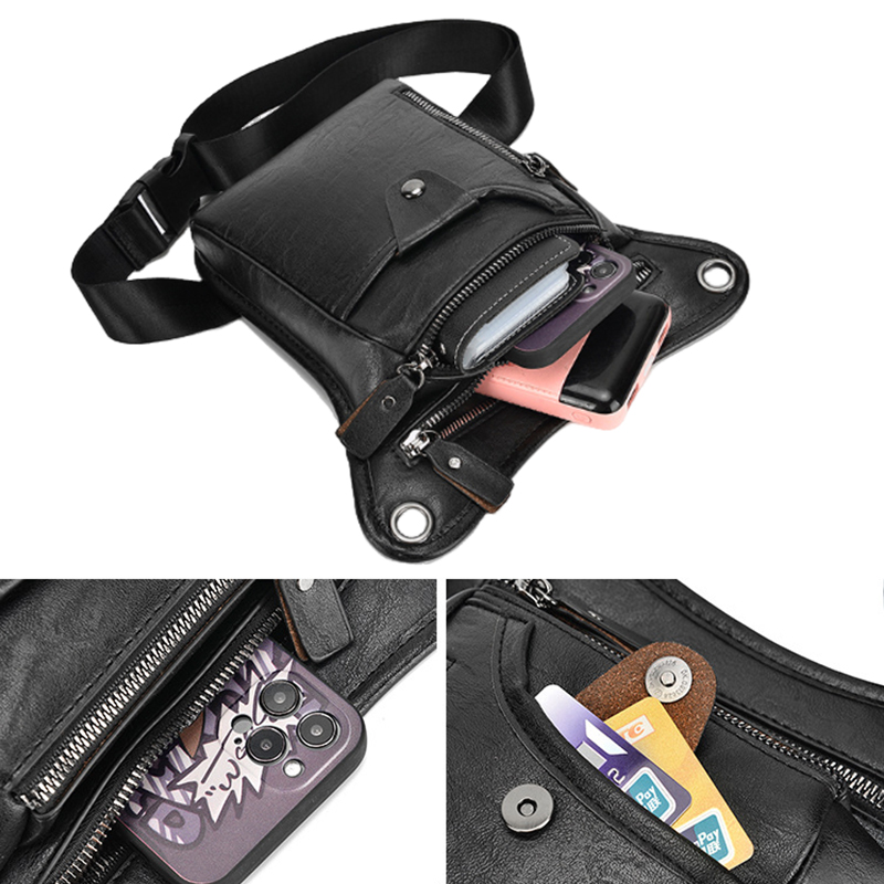 خمر بولي Leather الجلود الخصر  - مراجعة Motorcycle Gear Backpack وسعره