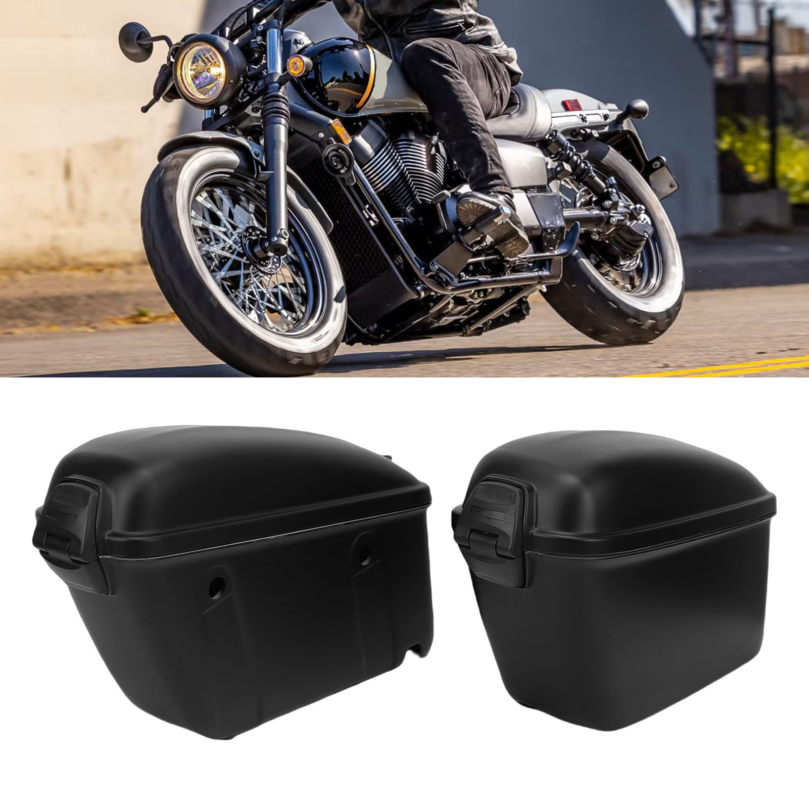 حقائب جانبية صلبة للدراجات الن - مراجعة Motorcycle Gear Backpack وسعره